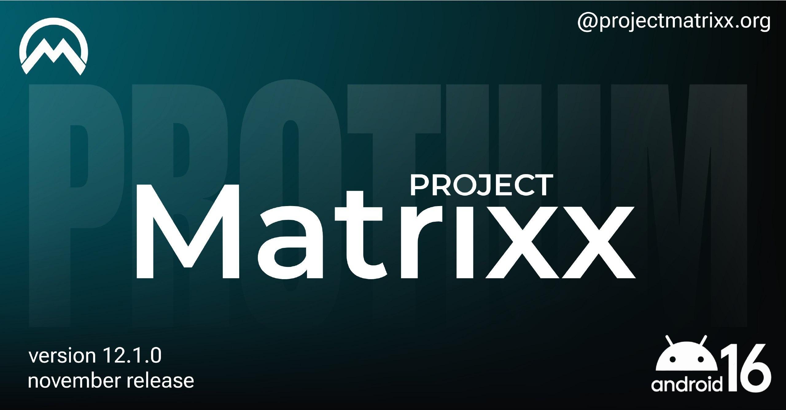 Project Matrix v12.1.0