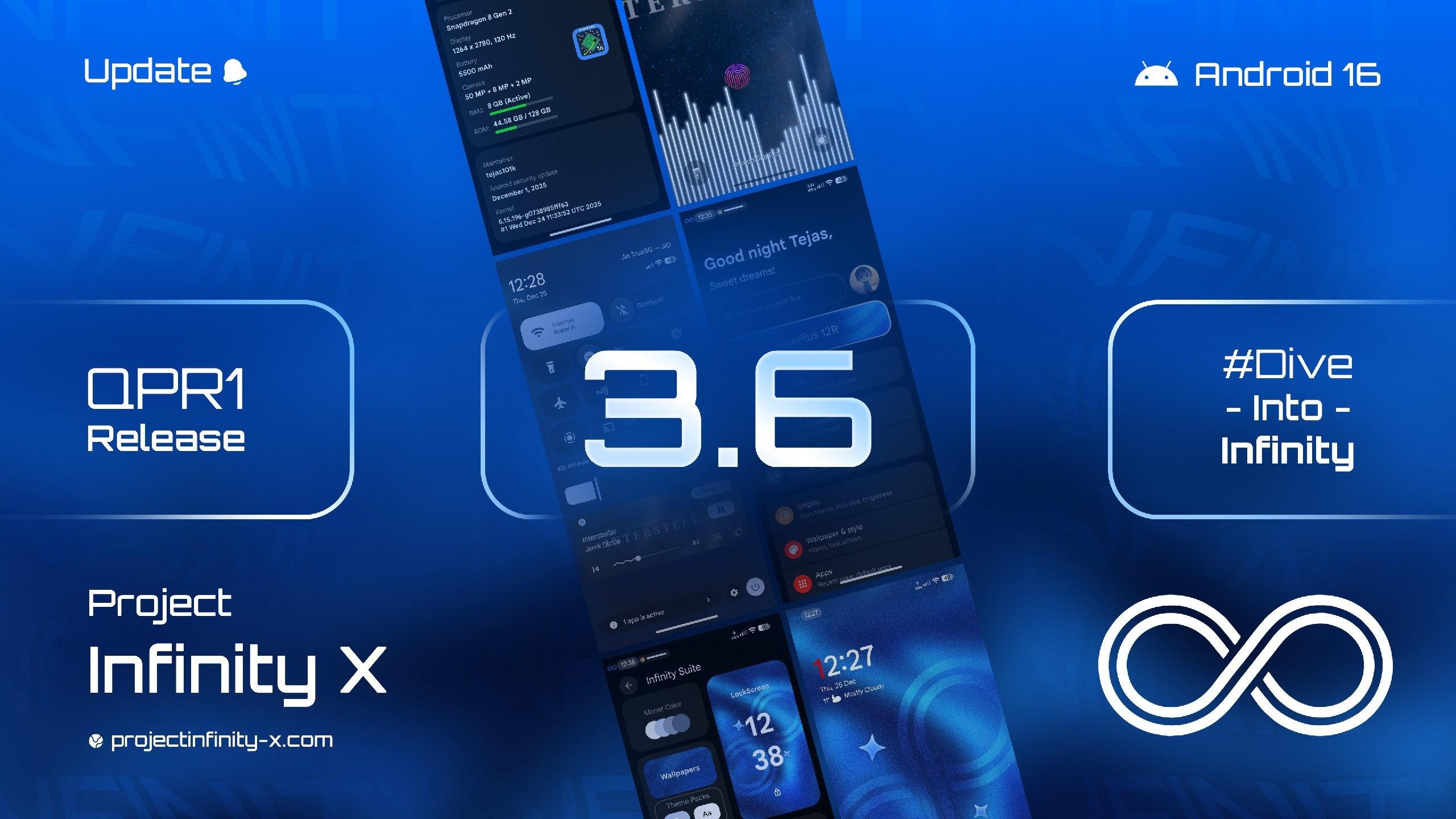 Project Infinity X v3.6