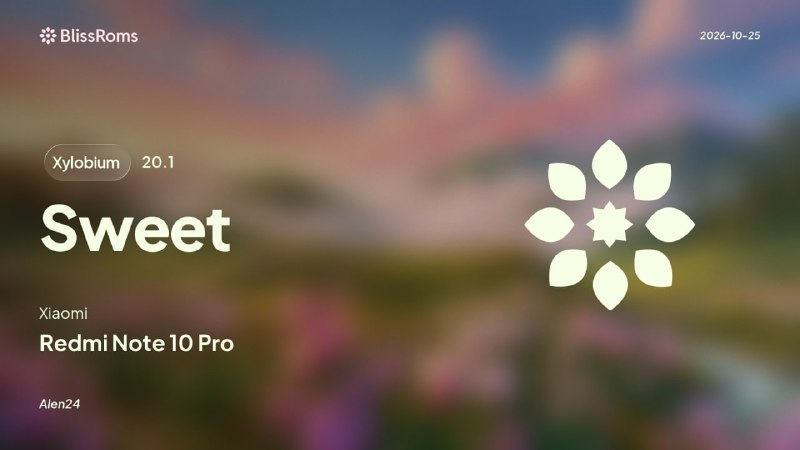 BlissROM v20.1 Xylobium